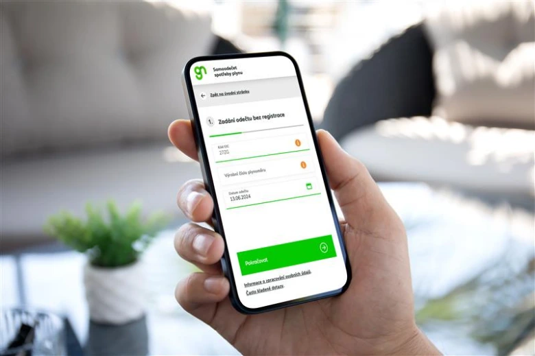 Mobilní aplikace pro zadání odečtu plynu v domácnosti