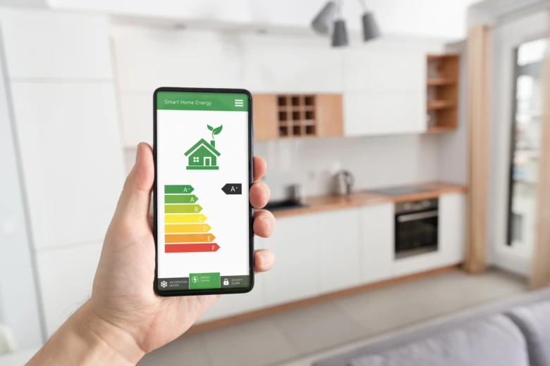 Mobilní aplikace pro sledování spotřeby elektřiny v domácnosti.