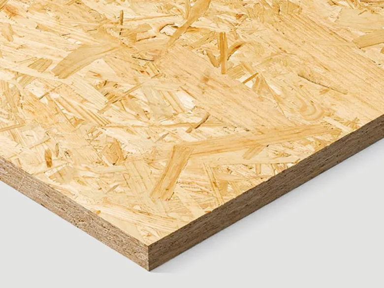 Osb board close-up