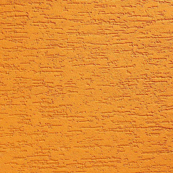 Orange textured wall finish