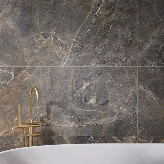 Large format bathroom tiles